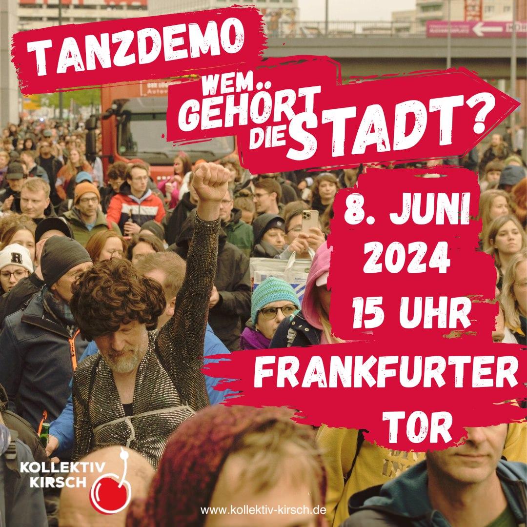 8.6.24: TanzDemo 2024 Kollektiv Kirsch Berlin