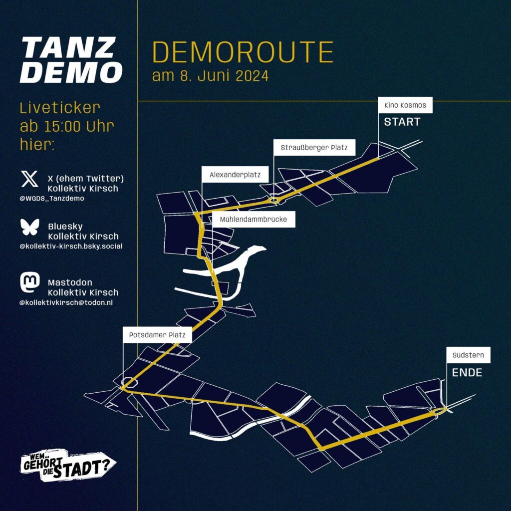 DemoRoute TanzDemo 8.6.24